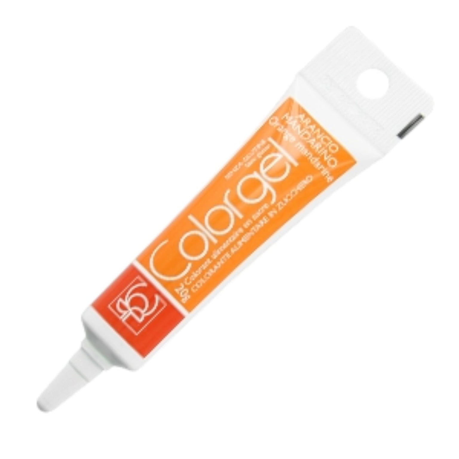 Барвник харчовий гелевий водорозчинний Modecor Color Gel ARANCIO MANDARINO 20 г помаранчевий 3377