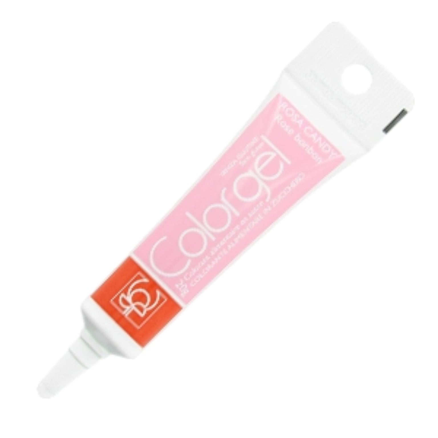 Барвник харчовий гелевий водорозчинний Modecor Color Gel ROSA CANDY 20 г рожевий 3380