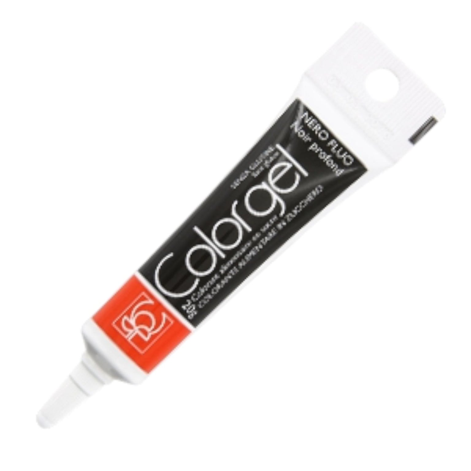 Барвник харчовий гелевий водорозчинний Modecor Color Gel NERO FLUO 20 г чорний 3387