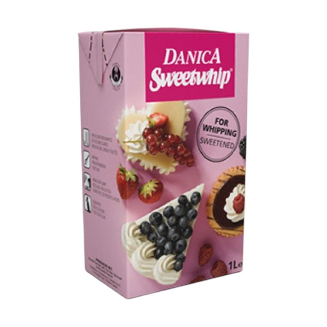 Крем рослинний кондитерський Danica Sweetwhip 28 % 1 л