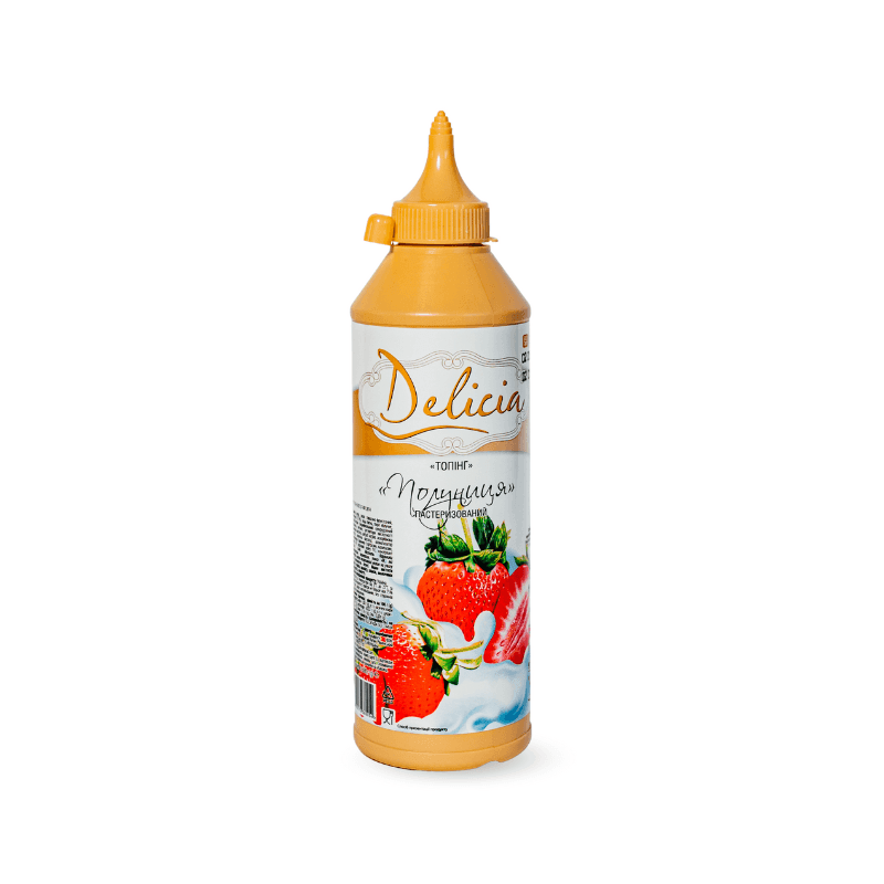 Топінг Полуниця Delicia 600г