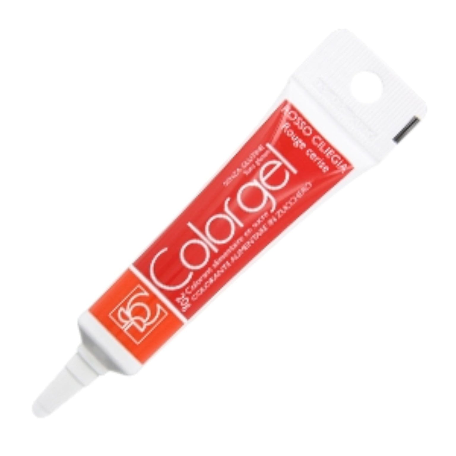 Барвник харчовий гелевий водорозчинний Modecor Color Gel ROSSO CILIEGIA 20 г вишневий ( червоний ) 3375
