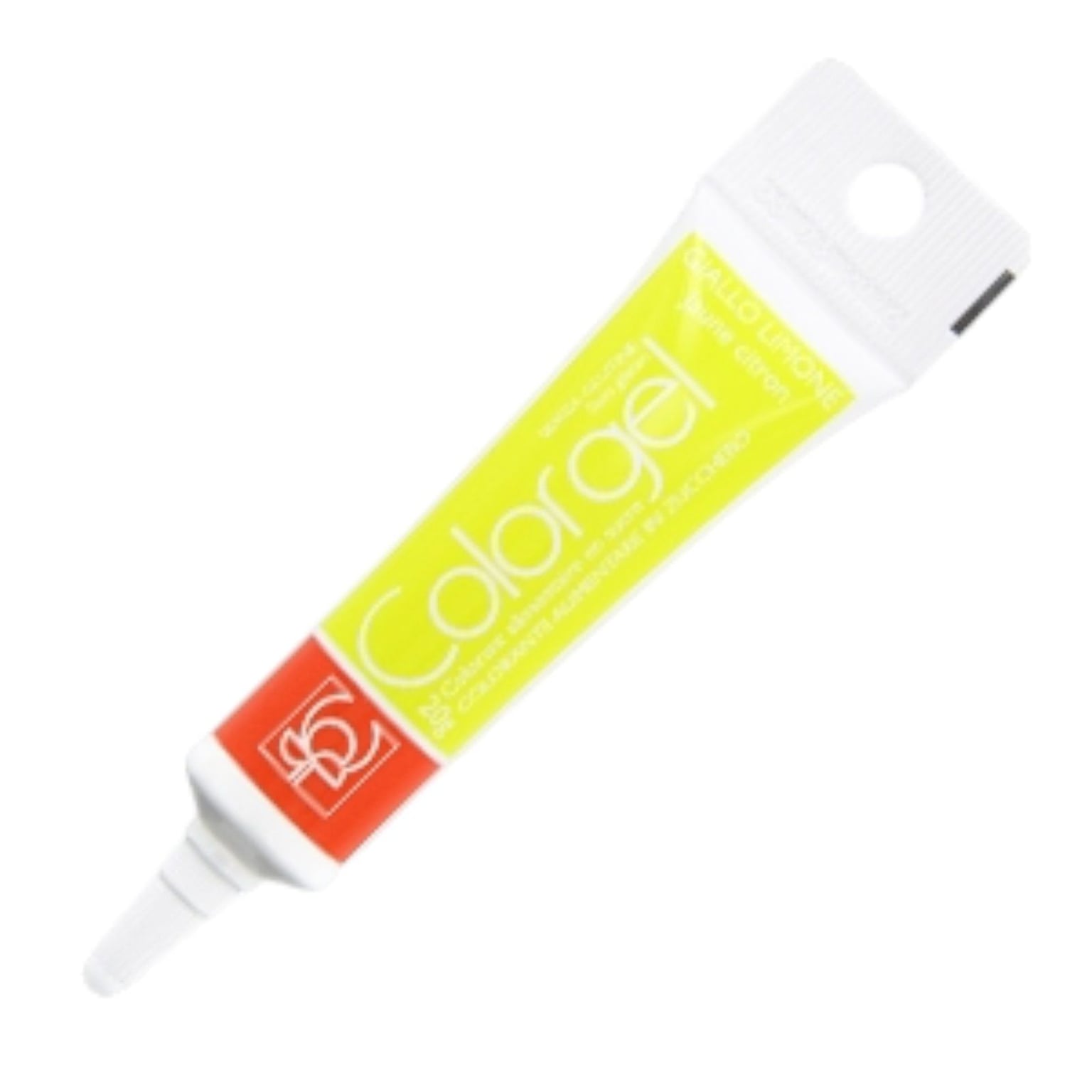 Барвник харчовий гелевий водорозчинний Modecor Color Gel GIALLO LIMONE 20 г лимонно-жовтий 3381