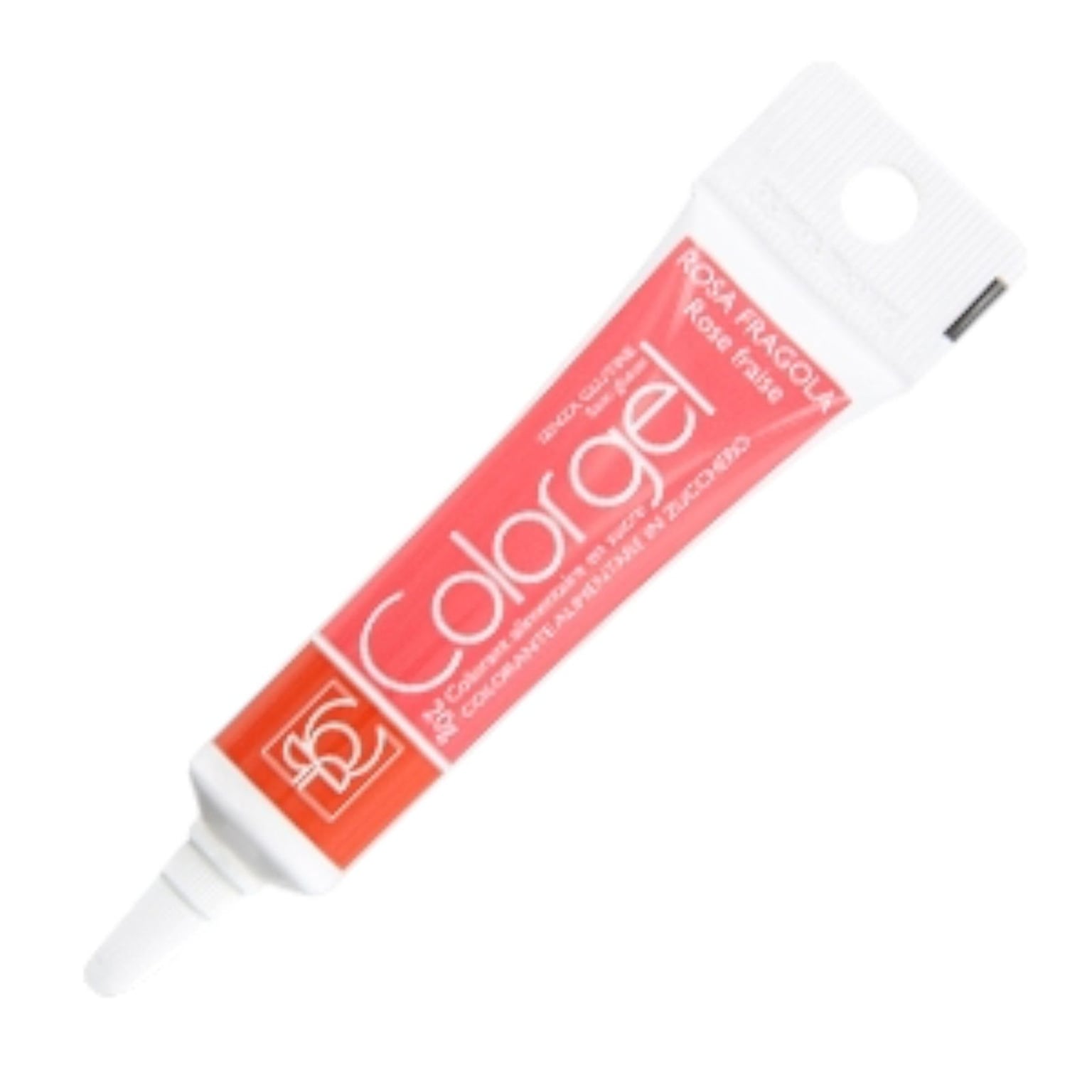 Барвник харчовий гелевий водорозчинний Modecor Color Gel ROSA FRAGOLA 20 г полунично-рожевий 3378